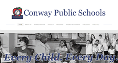 Desktop Screenshot of conwayschools.org