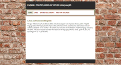 Desktop Screenshot of esol.conwayschools.org